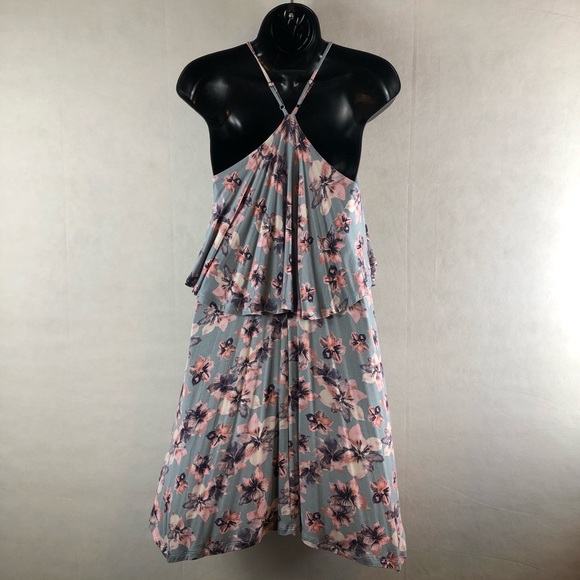 Williams Rast XS floral dress ruffle fit and flare - Picture 7 of 8